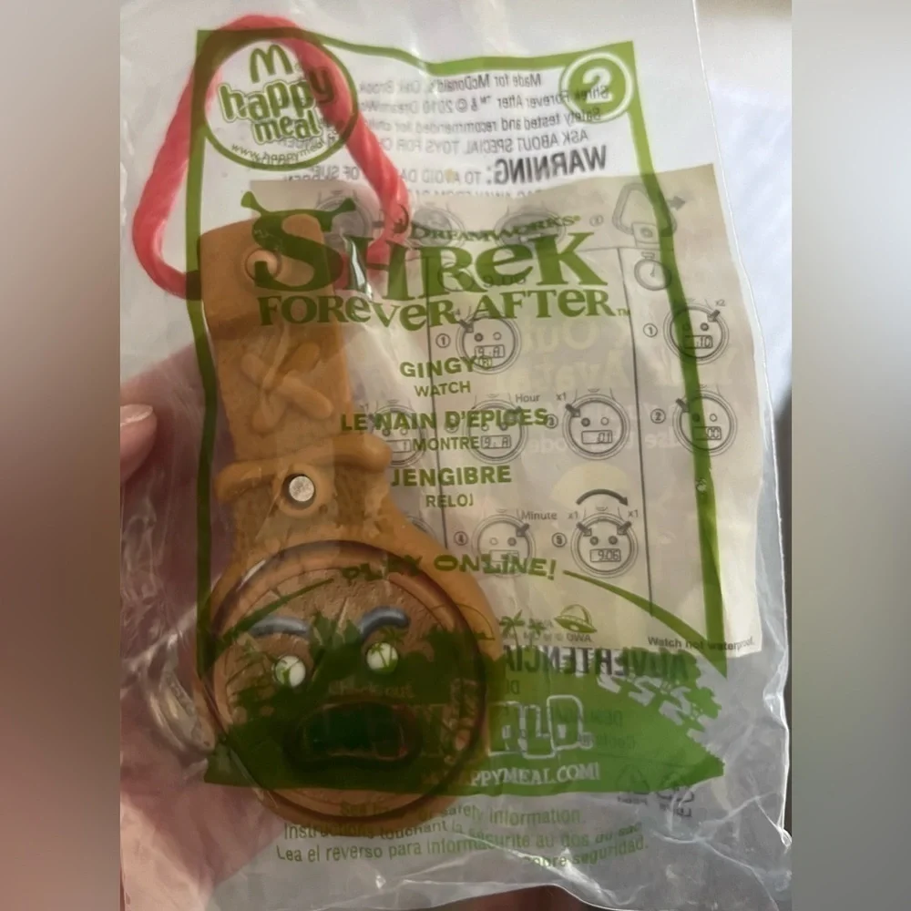 NIP Shrek Forever After (lot of 3) McDonalds Toys